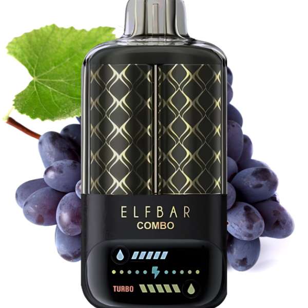 Одноразовая электронная сигарета ELF BAR Combo 25000 Grape/Mary Drink