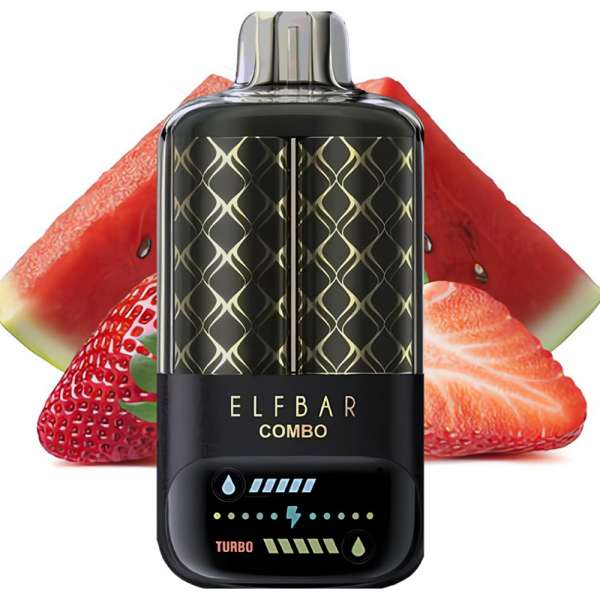Одноразовая электронная сигарета ELF BAR Combo 25000 Watermelon/Strawberry
