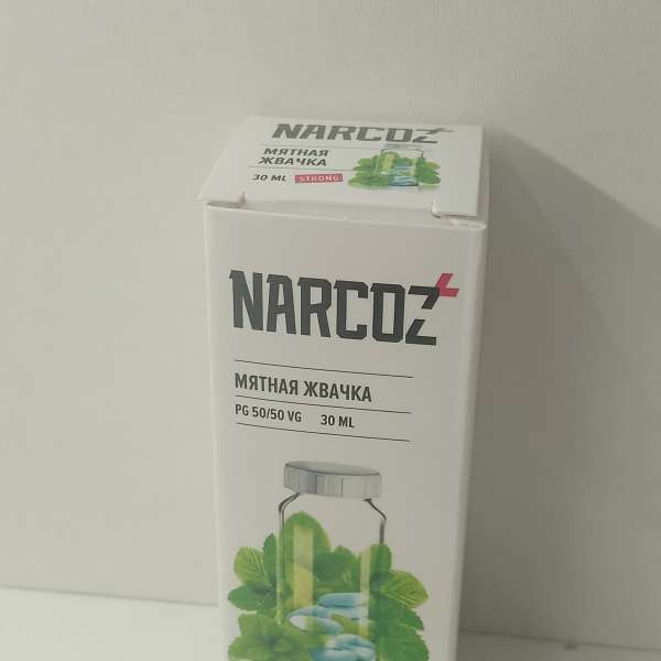 Жидкость NARCOZ Мятная жвачка Strong