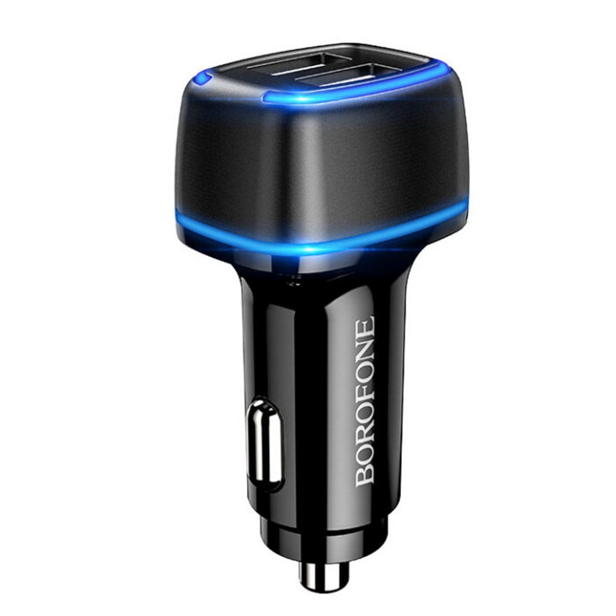 Автомобильное зарядное устройство Borofone BZ14A Mercury 12/24В 1хUSB черное