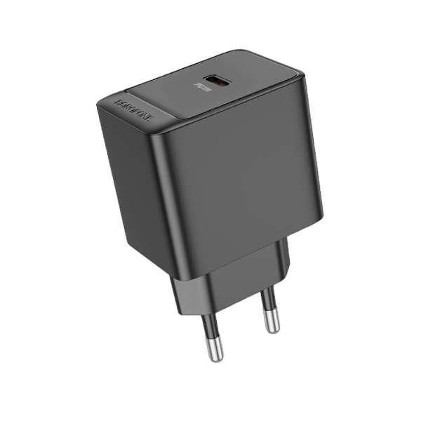 СЗУ Borofone BAS11A Erudite 1хUSB, 2,1А, кабель Type-C, блистер, белый