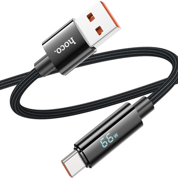 Кабель USB - Type-C HOCO U125 цвет: чёрный