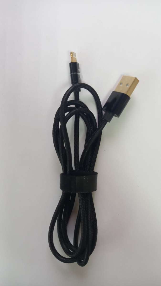 Кабель iPhone 5 Joyroom длина 1,2м, 2,4А, коробка, черный (S-M127)