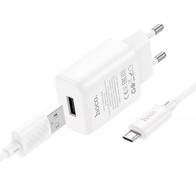 СЗУ microUSB hoco. C13A 2.4A