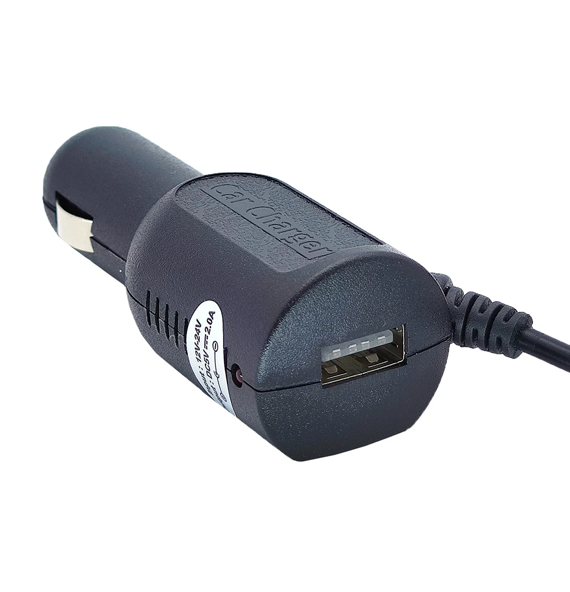 Автомобильное зарядное устройство TDS TS-CAU27 (AV-1025) 12В 1хUSB, Выходной ток: USB-2A, Jack 3,5мм