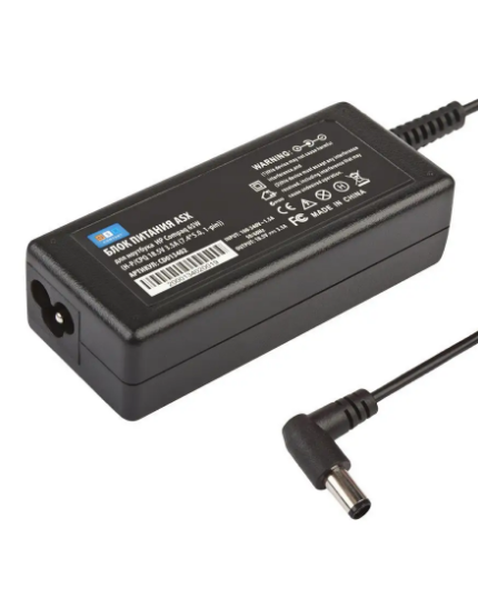 Блок питания ASX для ноутбука HP Compaq 65W (H-P/CPQ 18.5V 3.5A (7.4*5.0, 1-pin))
