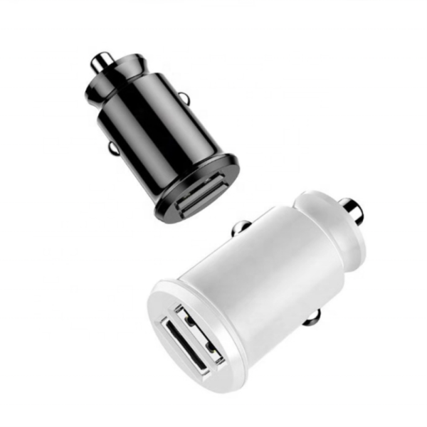 Автомобильное зарядное устройство EZRA CR07 12/24В 2хUSB, Выходной ток: USB1-2,1A, USB2-2,1A, максим