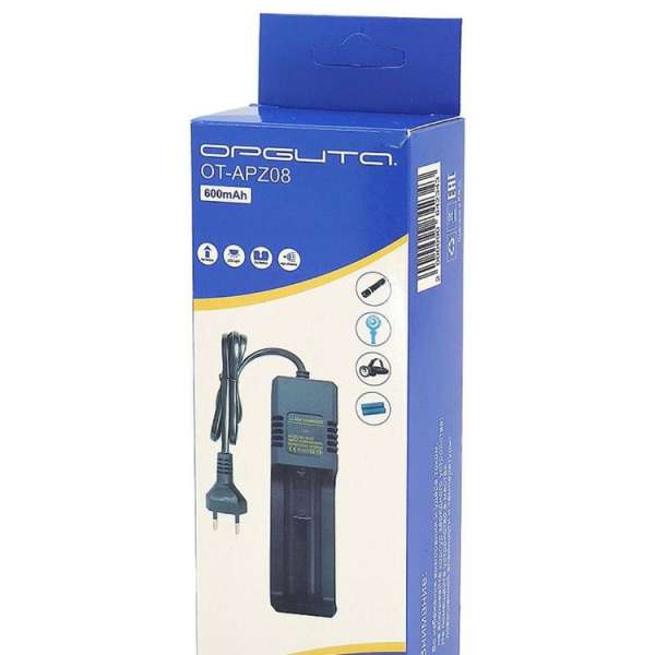 Зарядное устройство Орбита OT-APZ08 600 mA 10440/14500/16340/16650/17355/17500/17670/18350/18500/186