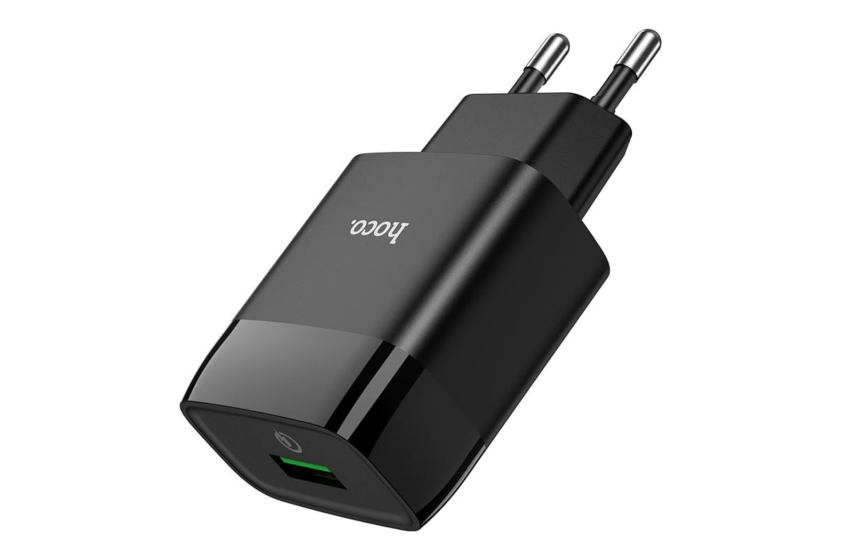 Зарядное устройство HOCO C72Q Glorious 3000 mA USB 1хUSB, 5 В, выходной ток: USB1-3А, быстрая зарядк
