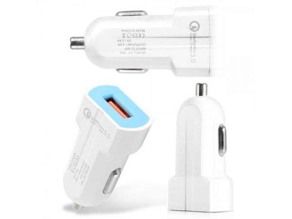 Автомобильное зарядное устройство TDS TS-CAU02 (AV-339) 12В 1хUSB, Выходной ток: USB-2А, длина 8см
