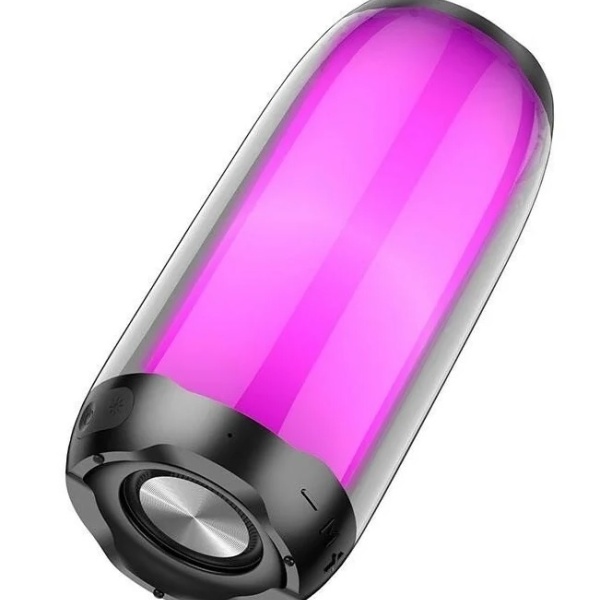 Акустическая система mini MP3 HOCO HC8 Pulsating 10Вт Bluetooth 5.0, MP3, microSD, USB, AUX, RGB све