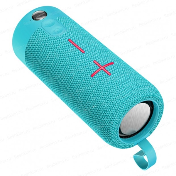 Акустическая система mini MP3 Borofone BR19 Euphony 5Вт Bluetooth 5.0, MP3, microSD, USB, AUX бирюза