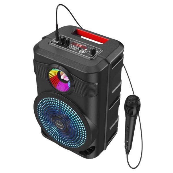 Акустическая система mini MP3 HOCO BS46 Mature 10Вт Bluetooth 5.0, MP3, microSD, USB, 1800 мАч черны