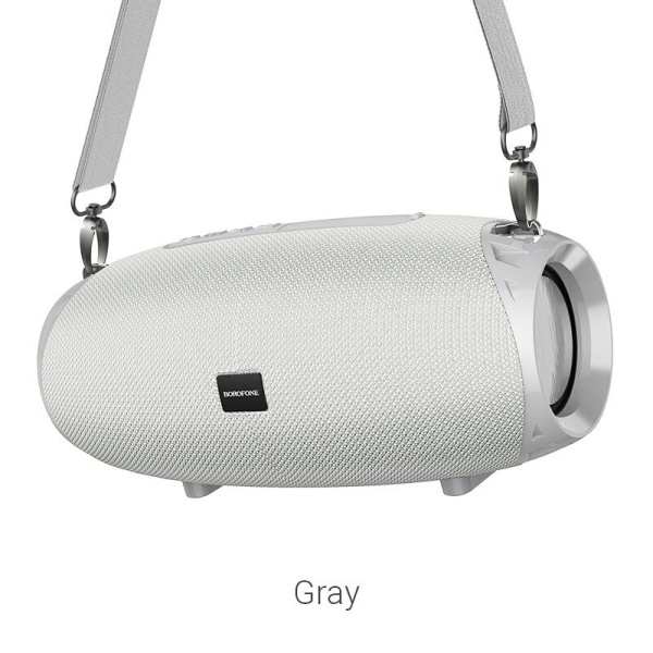 Акустическая система mini MP3 Borofone BR12 Amplio 10Вт Bluetooth 5.0, MP3, microSD, USB, AUX,черный