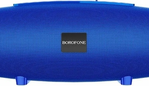 Акустическая система mini MP3 Borofone BR3 Rich sound 5Вт Bluetooth 5.0, MP3, microSD, USB, голубой