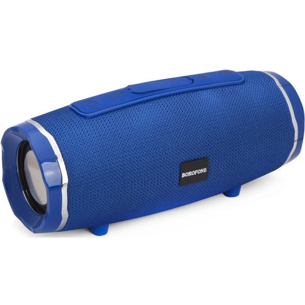 Акустическая система mini MP3 Borofone BR3 Rich sound 5Вт Bluetooth 5.0, MP3, microSD, USB, синий