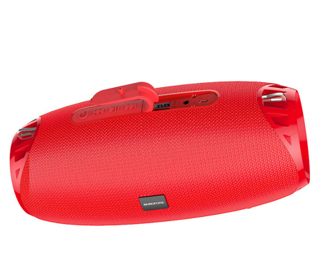 Акустическая система mini MP3 Borofone BR12 Amplio 10Вт Bluetooth 5.0, MP3, microSD, USB, AUXкрасный