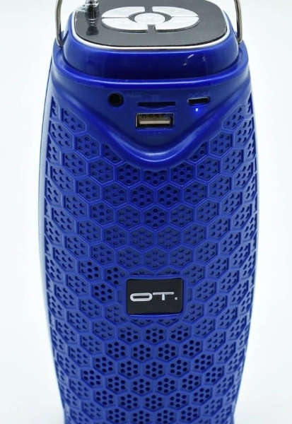 Акустическая система mini MP3 Орбита OT-SPB124 10Вт Bluetooth, MP3, FM, microSD, USB, microUSB, золо