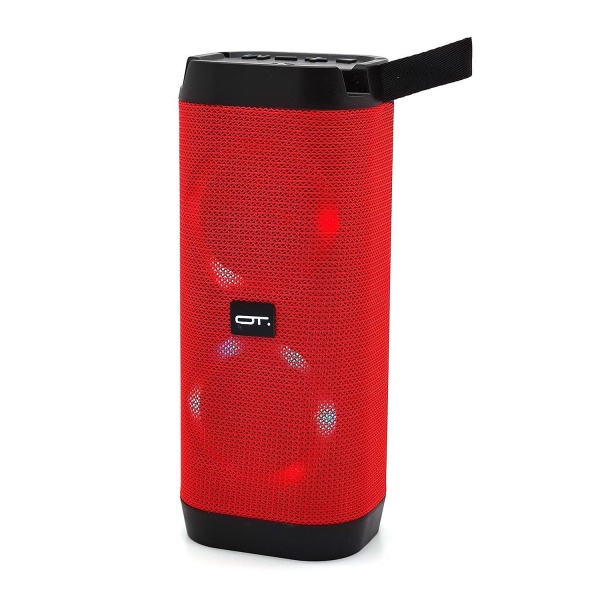 Акустическая система mini MP3 Орбита OT-SPB135 6Вт Bluetooth, MP3, FM, microSD, USB, microUSB красна