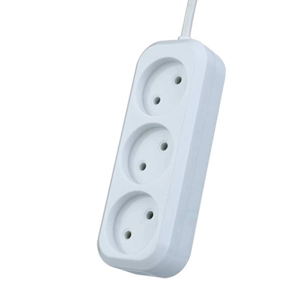Сетевой удлинитель Perfeo 3 роз. 1.5 м. PF-С3284/Р16-012 "RU POWER" 6 А, 2200 Вт 2х0.75 мм2 без зазе