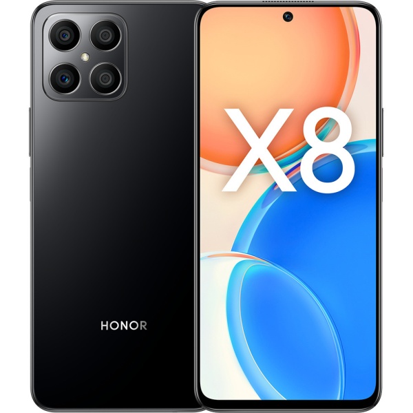 Honor X8 6\128 Полночный черный