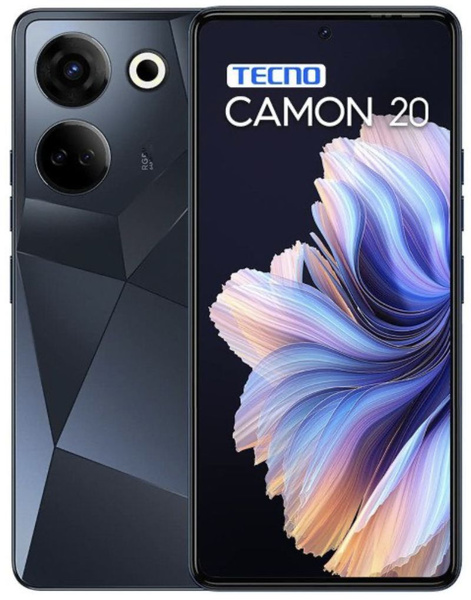 TECNO CAMON 20 16\256 Predawn Black