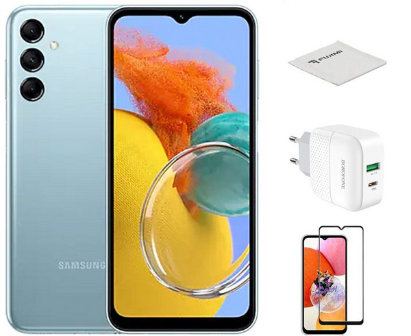 Samsung M14 4\128 голубой