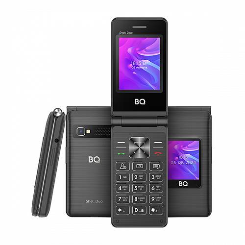 BQ 2412 Shell Duo Черный