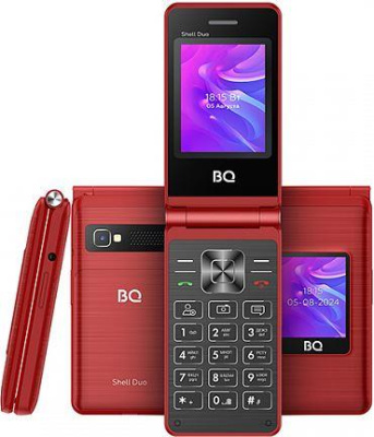 BQ 2412 Shell Duo Красный