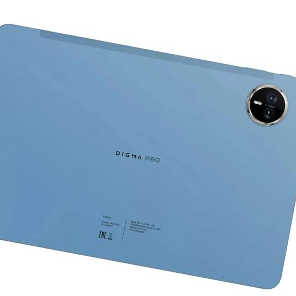 Digma Pro Eclipse T616 8C/8Gb/256Gb 11" In-Cell 1920x1200/4G/2Sim/2/голубой/BT/20Mpix/8Mpix/ TA3E1P0
