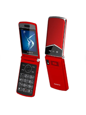 Maxvi E11ds red-silver