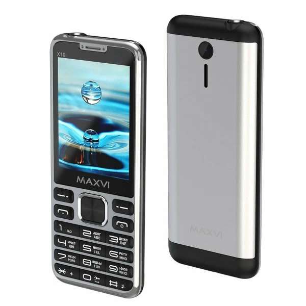 Maxvi X10i metallic silver