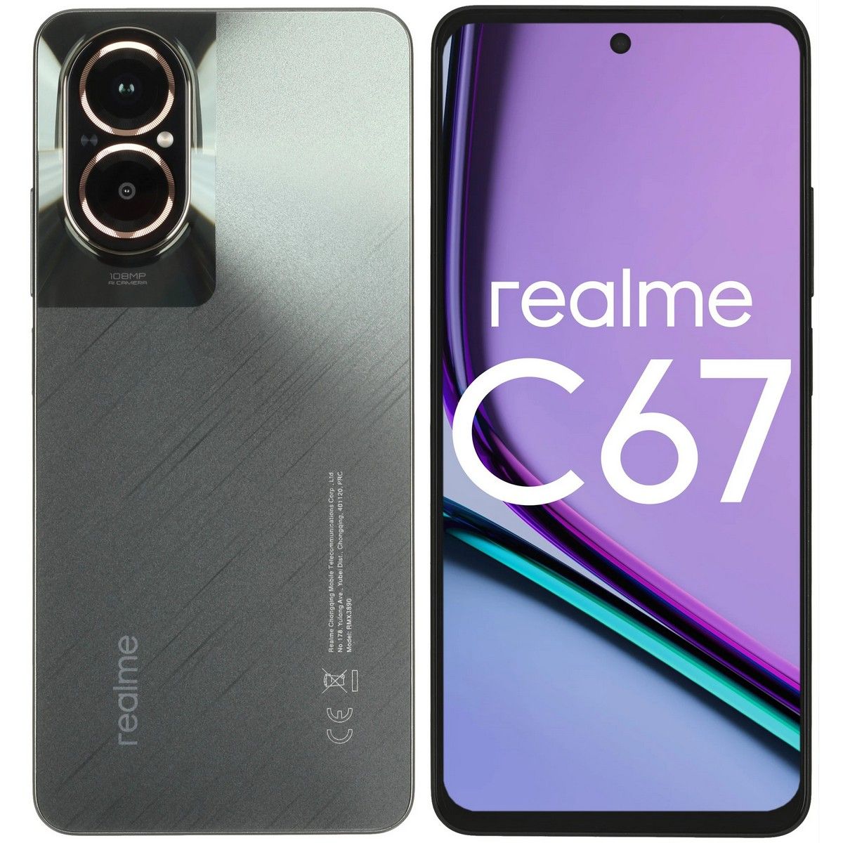 Realme C67 8/256Gb Black