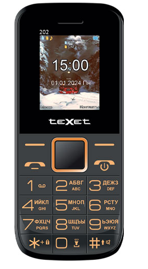 TeXet TM-202 черный