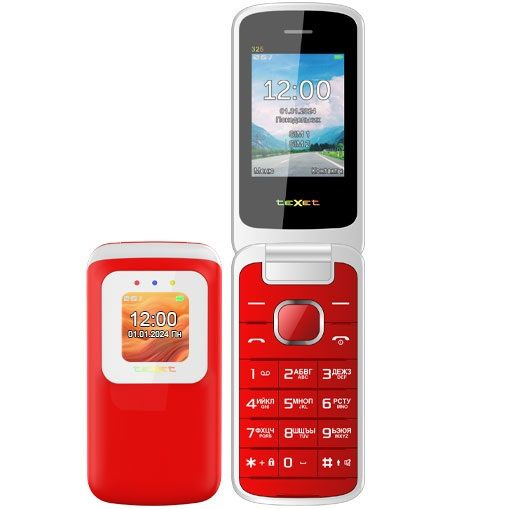 TeXet TM-325 гранатовый