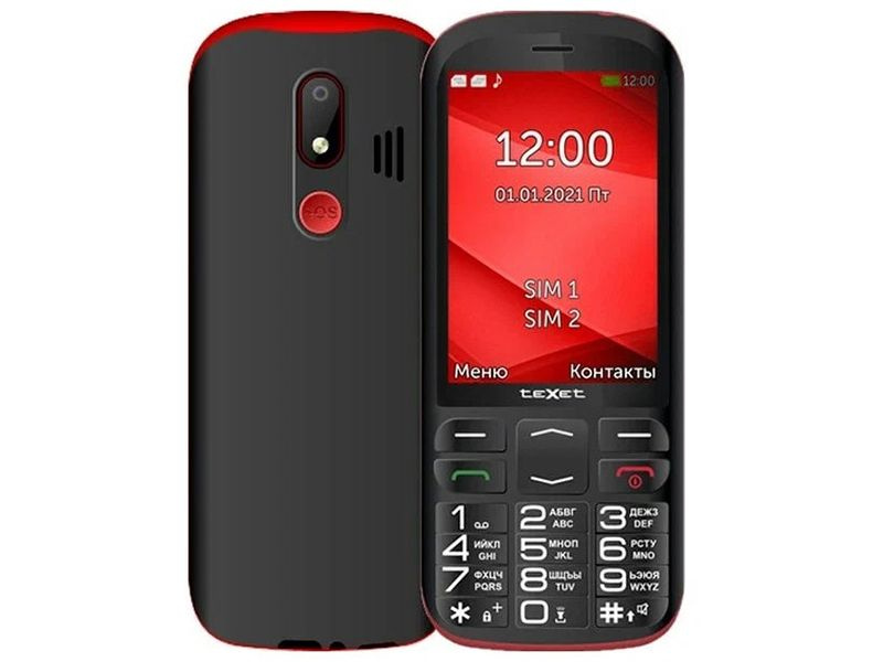 TeXet TM-B409 Black-Red