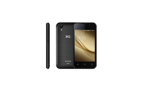 BQ-4072 STRIKE MINI black brushed