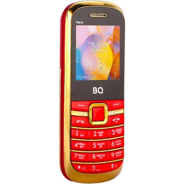 BQ-1415 Nano Красный+золотой