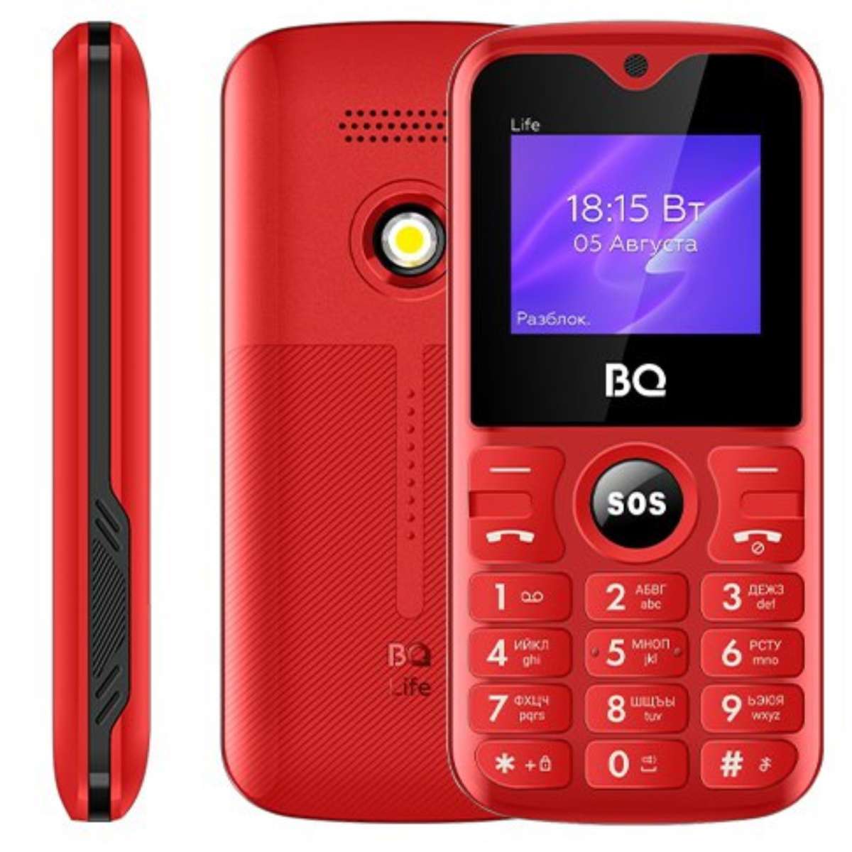 BQ 1853 Life Red+Black