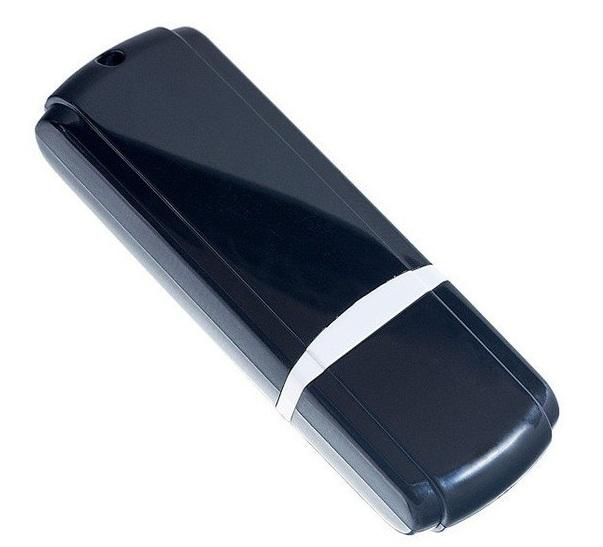 Флэш диск 32 GB USB 2.0 Perfeo C02 Black с колпачком