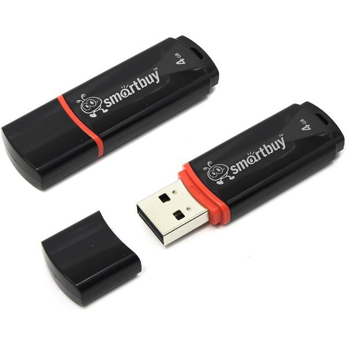 Флэш диск 4 GB USB 2.0 SmartBuy