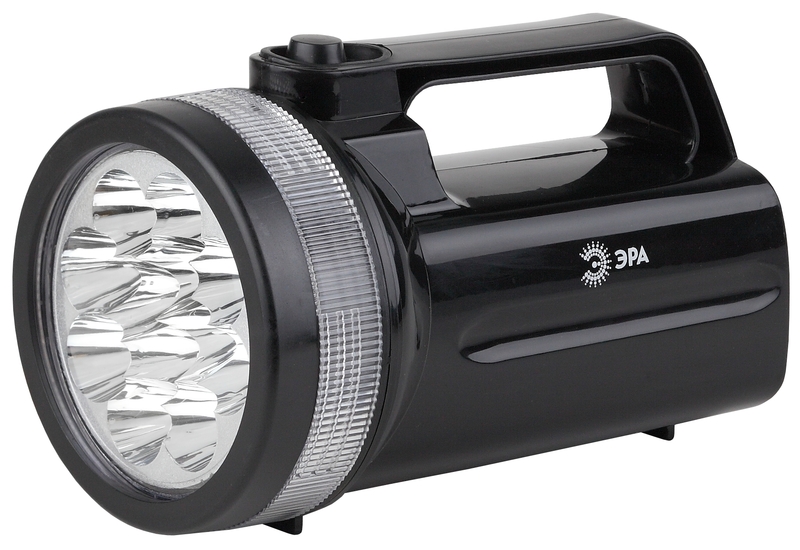 Фонарь-прожектор Эра F12 12 светодиодов, 4хR20, черный