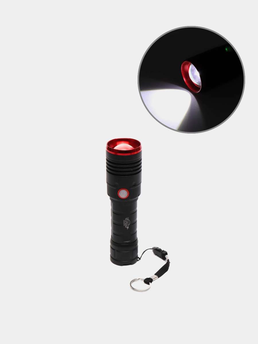 Фонарь ручной Огонь H-813-P70