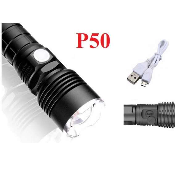 Фонарь ручной Огонь H-698-P50