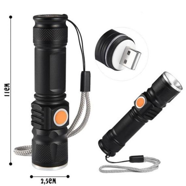 Фонарь ручной USB Charge 