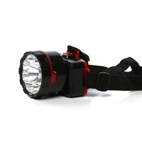 Фонарь налобный Спутник AFH728-3W 1 LED мощностью 3 Вт + 8 SMD LED мощностью 1,6 Вт, аккумулятор 550