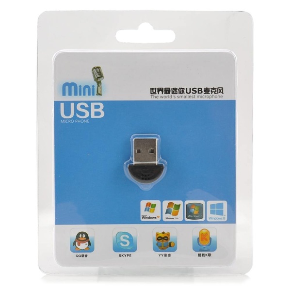 Микрофон Орбита OT-PCS02 (SF-3) для ноутбука, USB, блистер