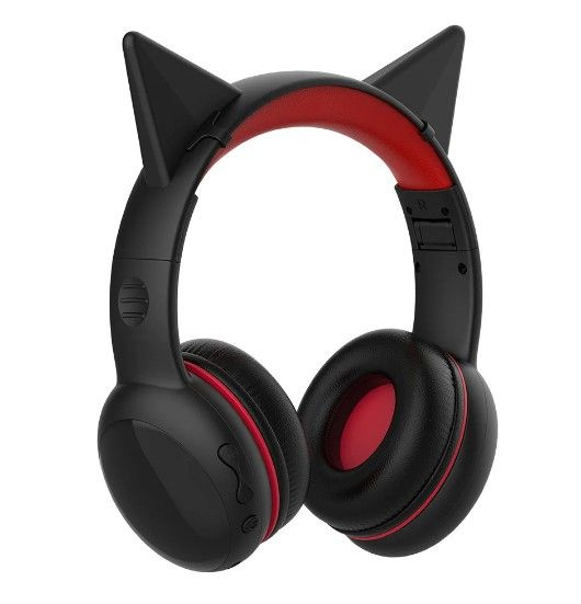 Наушники беспроводные Perfeo PF-B4863 "Kids" полноразмерные, Bluetooth 5.0, или проводное через micr