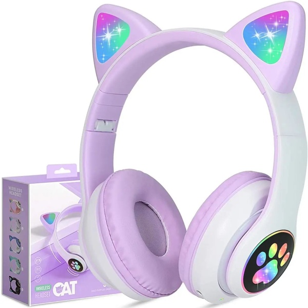 BT наушники полноразмерные CAT STN-28 purple