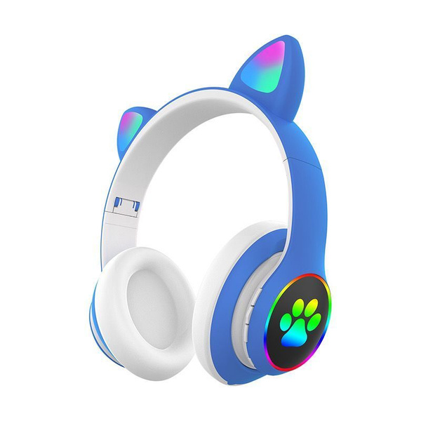 BT наушники полноразмерные CAT STN-28 PRO blue